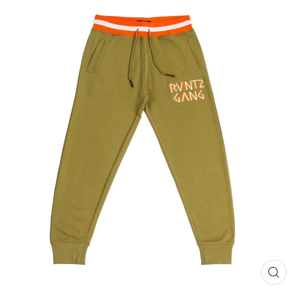 CHISELED RUNTZ JOGGER - OLIVE SIZE M